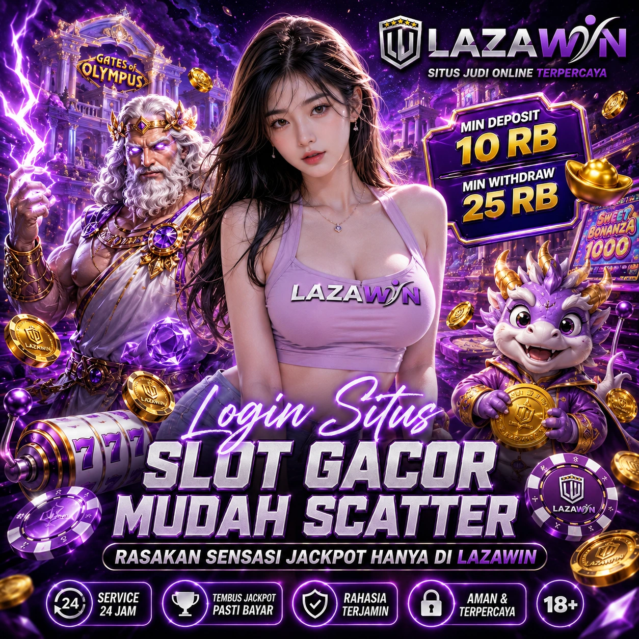 LAZAWIN 🏆 Akses Resmi Link Login Game Slot Cuan Ter-Update 2026